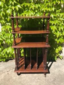 Elegante Etagere Inglese in Mogano - Restaurata (in corso d'opera)_car 1656